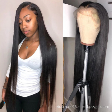 Glueless Lace Wigs 100% Virgin Human Hair Cuticle, Wigs Human Hair Lace Front Straight,Human Hair Wigs Vendors